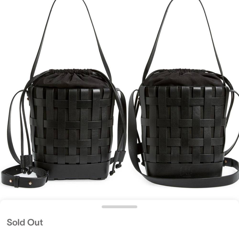 BTB Los Angeles Zuri Leather Shoulder Bag